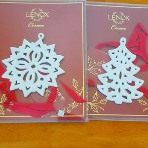 Set of 2 Lenox Charms